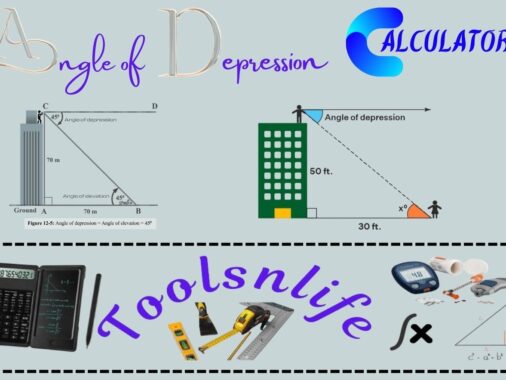 Angle of Depression Calculator