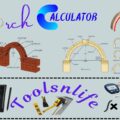 Arch Calculator
