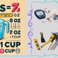 Convert oz to cups​