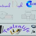 Countersink Depth Calculator
