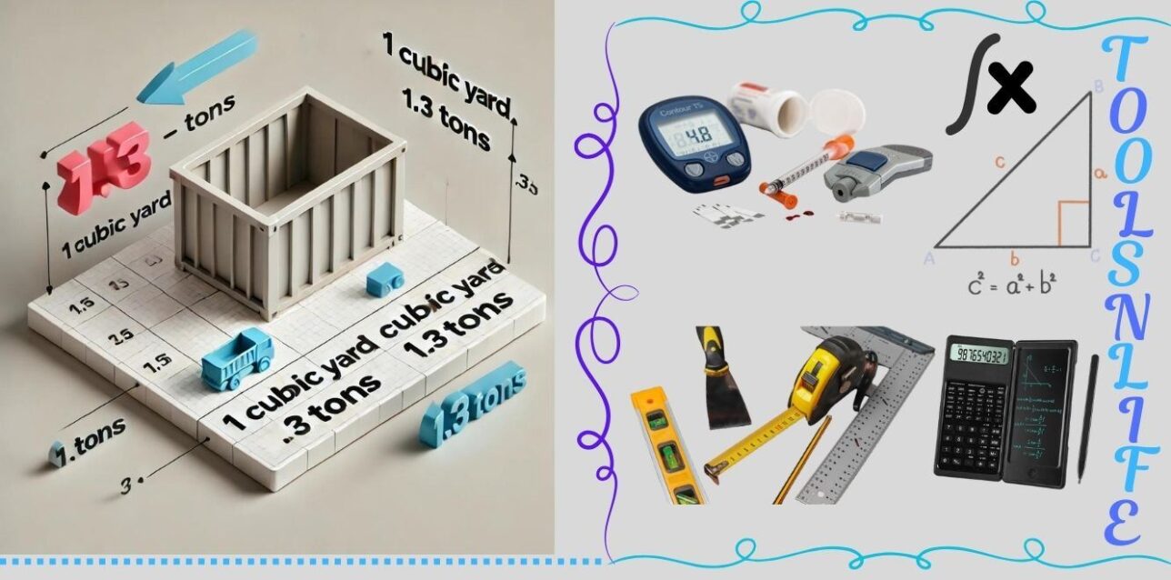 Cubic Yards to Tons Calculator