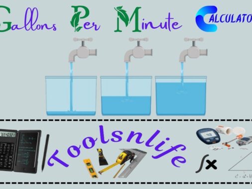 Gallons Per Minute Calculator