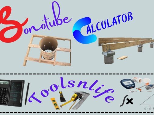 Sonotube Calculator