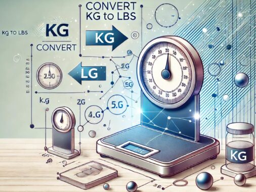 Convert Kg to lbs​