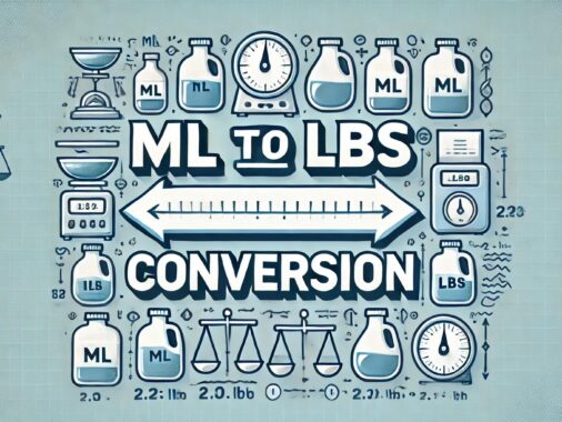 ml to lbs​