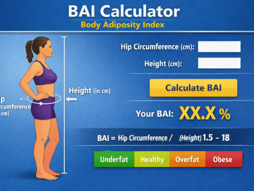 BAI Calculator - Body Adiposity Index