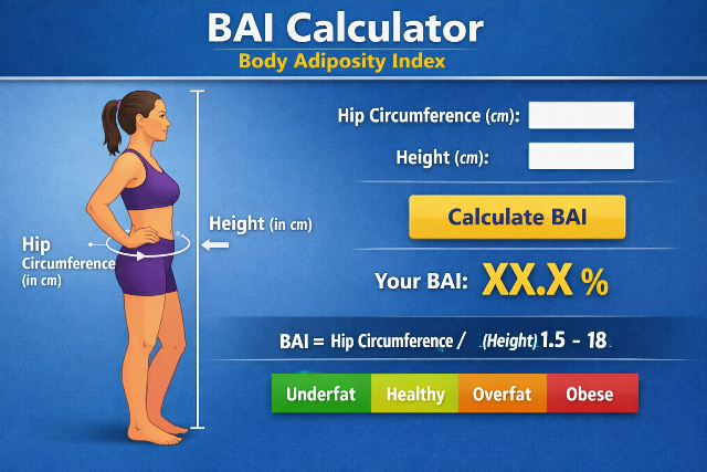 BAI Calculator - Body Adiposity Index